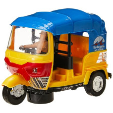 Deals and Offers on - PoPo Toys Auto Rickshaw 360 Degree Rotation Acousto-Optic Toy|Dancing Toy with 5D Lights & Music|Bump & Go Functions|, Multicolor Deals, Discounts & Offers on - PoPo Toys Auto Rickshaw 360 Degree Rotation Acousto-Optic Toy|Dancing Toy with 5D Lights & Music|Bump & Go Functions|, Multicolor