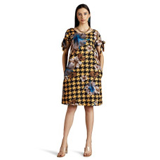 Deals, Discounts & Offers on Women - RIVER by Narendra Kumar Premium Designer Women's Floral Print Dress