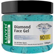 Deals, Discounts & Offers on Beauty Care - Luvyh Diamond Face Gel and moisturizer Herbals Gel, Whiteglow Skin Whitening, And Brightening Nourishing Night Gel 100 gm