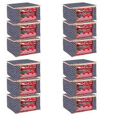 Deals and Offers on - Large Storage Bags VERVITA 12 Pack Clothes Storage Bins Foldable Closet Organizer Storage Containers with Transparent Window Deals, Discounts & Offers on - Large Storage Bags VERVITA 12 Pack Clothes Storage Bins Foldable Closet Organizer Storage Containers with Transparent Window