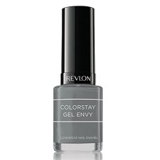Deals, Discounts & Offers on Beauty Care - Revlon Colorstay Gel Envy Long Wear Nail Enamel, Glossy Finish, Pastel Grey Roll The Dice, 11.7Ml