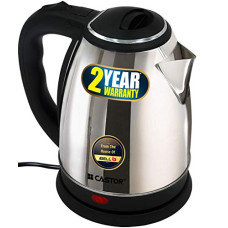 Deals, Discounts & Offers on  - IBELL Castor Ek180L Plus 1.8 Litre Stainless Steel Electric Kettle,1800W Auto Cut-Off Feature (Silver With Black),1800 Watts,1.8 Liter