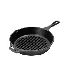 Deals, Discounts & Offers on Cookware - Pigeon Long Lasting Cast Iron Grill Pan, Naturally Non-Stick, Even Heat Distribution and Retains Heat
