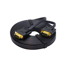 Deals and Offers on - DTech Ultra Thin Flat Type VGA Cable 8m Standard 15 Pin Male to Male VGA Wire Deals, Discounts & Offers on - DTech Ultra Thin Flat Type VGA Cable 8m Standard 15 Pin Male to Male VGA Wire