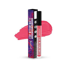 Deals, Discounts & Offers on Beauty Care - Jaquline USA Stay With Me Liquid Lipstick Play Girl 3ml | Matte|Long lasting| Highly pigmented| Smudge proof| Transfer proof| 12 hours+ stay