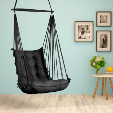 Deals, Discounts & Offers on Furniture - Curio Centre Cotton Swinging Hammock Hanging Swing Chair/Hammock Swing for Adults/Swing for Indoor Outdoor, Garden & Patio/Durable Portable Jhula/Swing