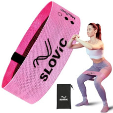 Deals and Offers on - SLOVIC Resistance Bands for Workout for Women with 30+ Workout Guide (15-35 Lbs) Anti Slip Loop Hip Band for Women & Men Mini-Loop Booty Bands for Glutes and Squats Exercise, Suitable Deals, Discounts & Offers on - SLOVIC Resistance Bands for Workout for Women with 30+ Workout Guide (15-35 Lbs) Anti Slip Loop Hip Band for Women & Men Mini-Loop Booty Bands for Glutes and Squats Exercise, Suitable
