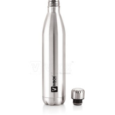Deals and Offers on - iVBOX BOOSTER Hot & Cold Double-Wall Vacuum Thermos Flask Water 1000 ml Bottle(Pack of 1, Silver, Steel) Deals, Discounts & Offers on - iVBOX BOOSTER Hot & Cold Double-Wall Vacuum Thermos Flask Water 1000 ml Bottle(Pack of 1, Silver, Steel)