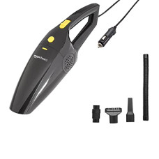 Deals, Discounts & Offers on  - amazon basics Portable Handheld Car Vacuum Cleaner with 3000Pa Powerful Suction, 4.5 M Cord, Reusable Triple Hepa Filter