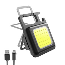 Deals and Offers on - IKKEMO Cob Bright Mini Keychain Light, Small Led Flashlight Usb Rechargeable, 4 Modes, 800 Lumens, Portable Pocket Lights With Folding Bracket Bottle Opener And Magnet, Abs, 800 Lumen Deals, Discounts & Offers on - IKKEMO Cob Bright Mini Keychain Light, Small Led Flashlight Usb Rechargeable, 4 Modes, 800 Lumens, Portable Pocket Lights With Folding Bracket Bottle Opener And Magnet, Abs, 800 Lumen