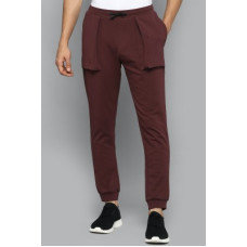 Deals, Discounts & Offers on  - [Sizes 30, 32, 34] Allen SollyMen Solid Maroon Track Pants