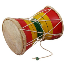 Deals and Offers on - JUAREZ NDM6 Nawaab 6 Inch Damru Hand Percussion Handmade Indian Musical Instrument Deals, Discounts & Offers on - JUAREZ NDM6 Nawaab 6 Inch Damru Hand Percussion Handmade Indian Musical Instrument