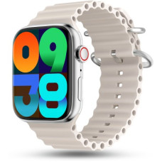 Deals, Discounts & Offers on  - Pebble Frost Pro Smartwatch(White Strap, Free Size)