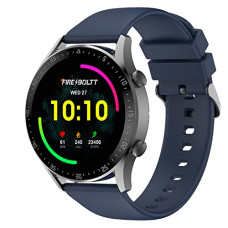 Deals, Discounts & Offers on  - Fire-Boltt India's No 1 Smartwatch Brand Talk 2 Bluetooth Calling Smartwatch with Dual Button, Hands On Voice Assistance, 120 Sports Modes, in Built Mic & Speaker with IP68 Rating (Navy Blue)