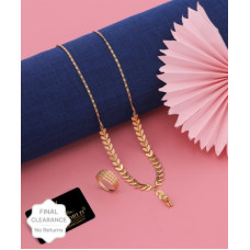 Deals, Discounts & Offers on  - Jewel WORLDAlloy Gold-plated Gold Jewel Set(Pack of 1)