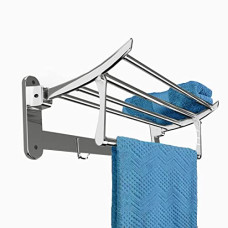 Deals, Discounts & Offers on  - Lifelong LLBATR09 Stainless Steel Folding Towel Rack