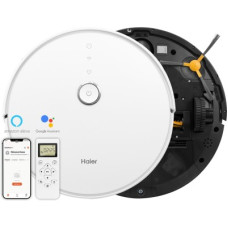 Deals, Discounts & Offers on Home Appliances - Haier TH27U1 Robotic Floor Cleaner (WiFi Connectivity, Google Assistant and Alexa)(Silver)