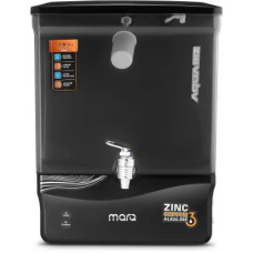 Deals, Discounts & Offers on Home Appliances - MarQ by Flipkart AQUA BIZ BLACK TPT 12 L RO + UV + UF + TDS + ALK + Copper Water Purifier with Prefilter(White)