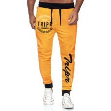 Deals and Offers on - TRIPRMen Printed Yellow Track Pants Deals, Discounts & Offers on - TRIPRMen Printed Yellow Track Pants