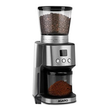 Deals, Discounts & Offers on  - AGARO Supreme Coffee Grinder, Conical Burr Grinder, 31 Grinding Settings, Pulse Mode, Adjustable Digital Timer, Single Dose Grinder