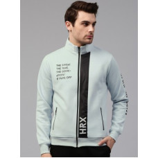 Deals, Discounts & Offers on  - HRX by Hrithik RoshanMen Full Sleeve Printed Sweatshirt