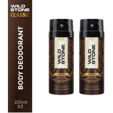 Deals, Discounts & Offers on  - Wild Stone Classic Leather Pack of 2 Deodorant Spray - For Men(450 ml, Pack of 2)