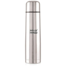 Deals, Discounts & Offers on  - NIRLON Double Walled Stainless Steel Vacuum Insulated Flask, Hot & Cold Water Bottle 1000 ml Flask(Pack of 1, Steel/Chrome, Steel)