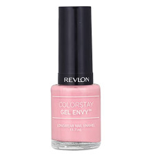 Deals, Discounts & Offers on Beauty Care - Revlon Colorstay Gel Envy Long Wear Nail Enamel, Pastel Pink Card Shark, 11.7ml