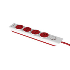 Deals and Offers on Electronics - Goldmedal i-Design 4x1 Power Strip (with 4 Intl Sockets, Master Switch, Indicator and 2m cord) Deals, Discounts & Offers on Electronics - Goldmedal i-Design 4x1 Power Strip (with 4 Intl Sockets, Master Switch, Indicator and 2m cord)