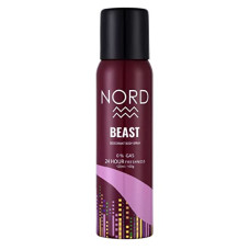 Deals and Offers on Beauty Care - NORD Deodorant Body Spray For Men - Beast 120 ml (Pack of 1) Deals, Discounts & Offers on Beauty Care - NORD Deodorant Body Spray For Men - Beast 120 ml (Pack of 1)