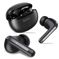 Deals and Offers on Headphones - PTron Newly Launched Zenbuds Evo X1 in-Ear TWS Earbuds,Quad Mic Trutalk Enc Calls,60Hrs Playtime,Movie/Music Modes,13Mm Drivers,Bt5.3 Headphone,Fast Typec Charging&Ipx5 Water-Resistant,Black,Wireless Deals, Discounts & Offers on Headphones - PTron Newly Launched Zenbuds Evo X1 in-Ear TWS Earbuds,Quad Mic Trutalk Enc Calls,60Hrs Playtime,Movie/Music Modes,13Mm Drivers,Bt5.3 Headphone,Fast Typec Charging&Ipx5 Water-Resistant,Black,Wireless