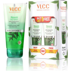 Deals and Offers on - VLCC Neem - 300 ml - Buy One Get One(Pack of 3) Face Wash(450 ml) Deals, Discounts & Offers on - VLCC Neem - 300 ml - Buy One Get One(Pack of 3) Face Wash(450 ml)