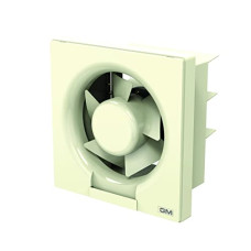 Deals, Discounts & Offers on  - GM EcoAir HS Ventilation Fan Ivory Color 150 mm Sweep 2400 RPM Powerful Induction Motor Elegant design with Louvers suitable for domestic application Smooth RunningSuitable for wall and glass mounting Inbuilt TOP (Thermal overload Protector) for added saf