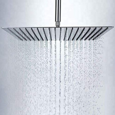 Deals, Discounts & Offers on  - Marcoware 304 Stainless Steel Trident Square Overhead Shower 6x6 Inches Without Arm, Chrome, Polished Finish