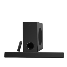 Deals and Offers on - Philips TAB7007 2.1 CH 240W Dolby Digital Plus Bluetooth Soundbar V5.3 with Wireless subwoofer, Multi-Connectivity Option with Supporting USB, HDMI, AUX & Remote Control (Black) Deals, Discounts & Offers on - Philips TAB7007 2.1 CH 240W Dolby Digital Plus Bluetooth Soundbar V5.3 with Wireless subwoofer, Multi-Connectivity Option with Supporting USB, HDMI, AUX & Remote Control (Black)