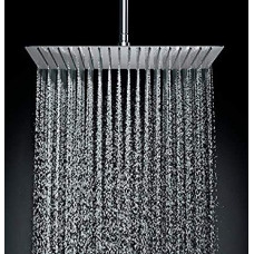 Deals, Discounts & Offers on  - Marcoware SS Breezo Heavy Duty Bathroom Overhead Shower Head 10 Inches, Chrome, Polished Finish