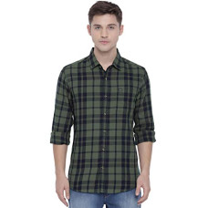 Deals, Discounts & Offers on Men - The Indian Garage Co Men's Slim Fit Casual Shirt