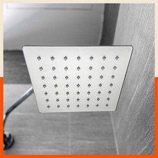 Deals and Offers on Home Improvement - Aquila by Bathla - Zoya Ultra-Slim Rectangular Shower Head Deals, Discounts & Offers on Home Improvement - Aquila by Bathla - Zoya Ultra-Slim Rectangular Shower Head