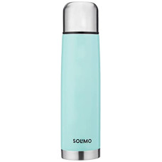 Deals and Offers on - Amazon Brand - Solimo Stainless Steel Insulated 24 Hours Hot or Cold Bottle Thermos Flask, 1000 ml, Deep Blue Deals, Discounts & Offers on - Amazon Brand - Solimo Stainless Steel Insulated 24 Hours Hot or Cold Bottle Thermos Flask, 1000 ml, Deep Blue
