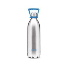 Deals, Discounts & Offers on  - Milton Duo DLX 1750 Thermosteel 24 Hours Hot and Cold Water Bottle with Handle, 1 Piece, 1.57 Litre, Silver | Leak Proof | Office Bottle | Gym | Home | Kitchen | Hiking | Trekking | Travel Bottle
