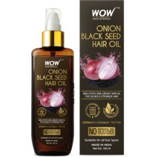 Deals and Offers on - WOW SKIN SCIENCE Onion Hair Oil With Black Seed Oil Extracts - Controls Hair Fall - No Mineral Oil, Silicones & Synthetic Fragrance - 150 ml Hair Oil(150 ml) Deals, Discounts & Offers on - WOW SKIN SCIENCE Onion Hair Oil With Black Seed Oil Extracts - Controls Hair Fall - No Mineral Oil, Silicones & Synthetic Fragrance - 150 ml Hair Oil(150 ml)