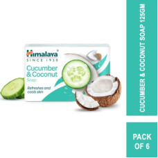 Deals and Offers on - HIMALAYA Cucumber & Coconut Soap 125g (Pack of 6)(6 x 125 g) Deals, Discounts & Offers on - HIMALAYA Cucumber & Coconut Soap 125g (Pack of 6)(6 x 125 g)