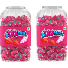 Deals and Offers on Food and Health - Boomer Strawberry Chewing Gum(2 x 999.6 g) Deals, Discounts & Offers on Food and Health - Boomer Strawberry Chewing Gum(2 x 999.6 g)