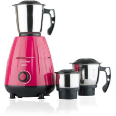 Deals, Discounts & Offers on Personal Care Appliances - Greenchef Melon 600 Mixer Grinder (3 Jars, Dark pink)
