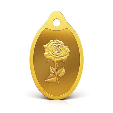 Deals, Discounts & Offers on Women - [For SBI Card] MMTC-PAMP 24k (999.9) Rose 2 gm Yellow Gold Pendant