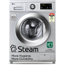 Deals, Discounts & Offers on Home Appliances - [For ICICI Bank Credit Card] LG 8 kg with Steam,inverter Fully Automatic Front Load Washing Machine with In-built Heater Silver(FHM1408BDL)