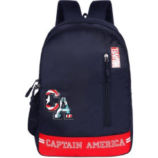 Deals and Offers on - Priority Marvel Captain America 18 inch School Bag(Dark Blue, 30 L) Deals, Discounts & Offers on - Priority Marvel Captain America 18 inch School Bag(Dark Blue, 30 L)