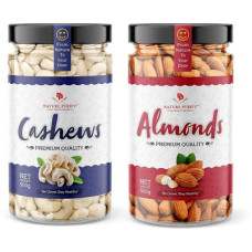 Deals and Offers on Food and Health - Nature Purify Dry Fruit Combo Almond + Cashew 1kg (Pack of 2) Almonds, Cashews(2 x 0.5 kg) Deals, Discounts & Offers on Food and Health - Nature Purify Dry Fruit Combo Almond + Cashew 1kg (Pack of 2) Almonds, Cashews(2 x 0.5 kg)