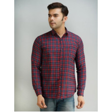 Deals and Offers on - BLUE MARTINMen Regular Fit Checkered Slim Collar Casual Shirt Deals, Discounts & Offers on - BLUE MARTINMen Regular Fit Checkered Slim Collar Casual Shirt