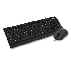 Deals and Offers on - Lapcare E9 Wired Keyboard and Mouse Set with Adjustable Bracket, Long Button Life, Ergonomic and Lightweight Design, Black Deals, Discounts & Offers on - Lapcare E9 Wired Keyboard and Mouse Set with Adjustable Bracket, Long Button Life, Ergonomic and Lightweight Design, Black